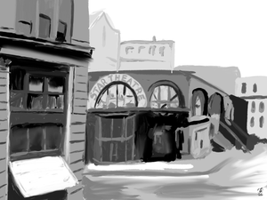 Demolishing and Building Up the Star Theatre